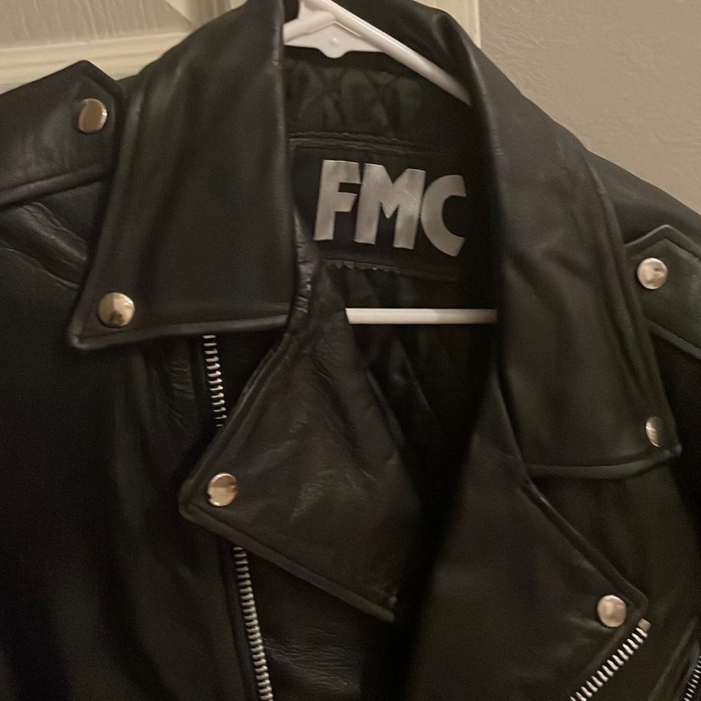 Revolve FMC leather jacket